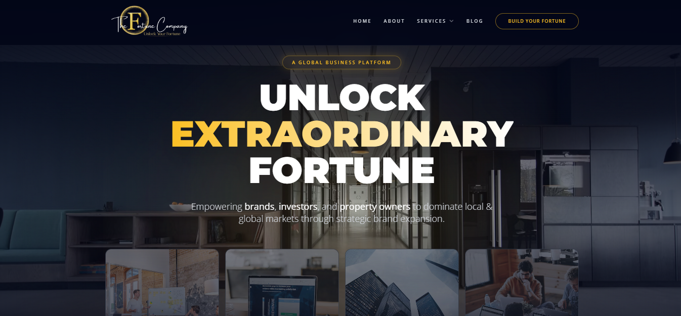 The Fortune Company &mdash; Brand Expansion Platform